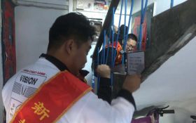 呼和浩特市生态环境局新城区分局组织开展“倡议我响应、志愿我行动”主题党日活动
